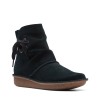 Clarks - Funny Oak Black Suede